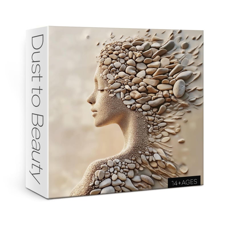 BBOLDIN Beautiful Women Art Puzzles for Adults 1000 Pieces Nature Pretty Beach Aesthetic Impossible Jigsaw Puzzles Hard Difficult Challenging Puzzle - Image 3