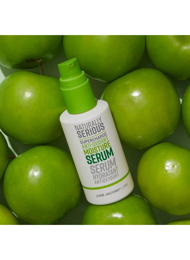 NATURALLY SERIOUS - | Supercharge Antioxidant Moisture Serum Hydrating Serum With Hyaluronic Acid Face Serum For Dry Skin Vegan Skincare Crueltyfree Skincare - Image 1