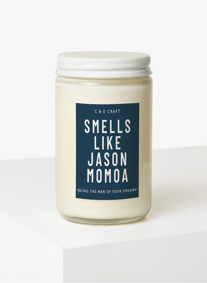 CE Craft - Smells Like Jason Momoa Scented Candle Iced Vanilla Woods Candle Gift for Her, Dune, Aquaman Gift - Image 2