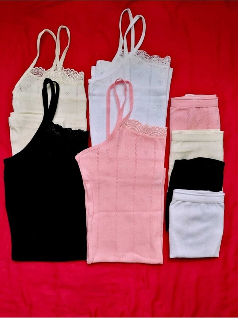 Tutku 4-Piece Women's Underwear Set / Women's Athlete / Women's Panties