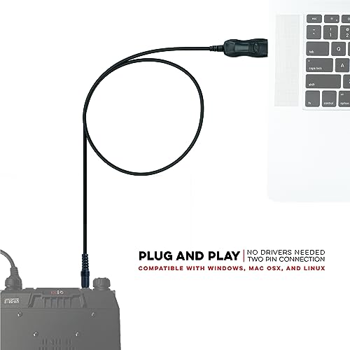 BTECH PC04 FTDI USB Programming Cable – Compatible UV-25X2, UV-25X4, UV-50X2, GMRS-50V2, GMRS-20V2 Mobile Radios and More – Genuine FTDI Chipset – Plug and Play - Image 2