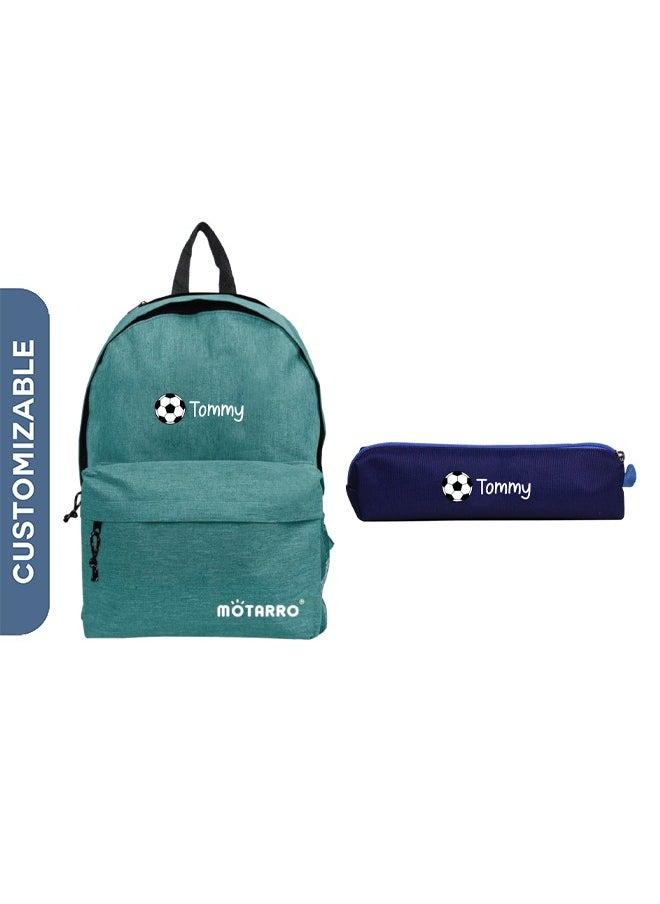 Share the Love Personalised Backpack with Personalised Pencil Case  - Image 1