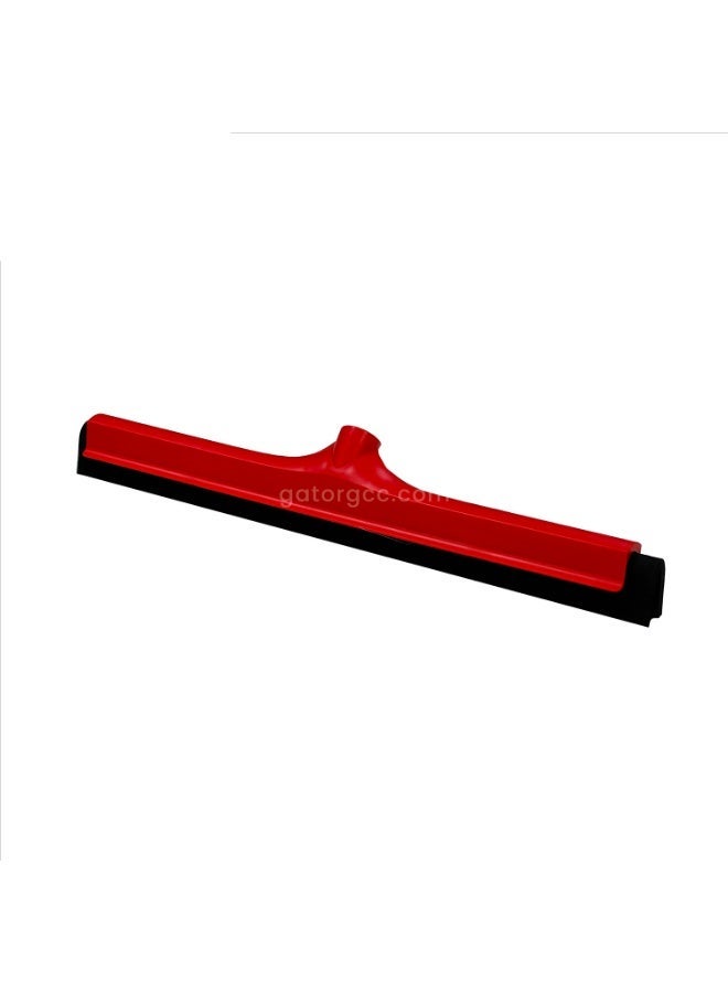Gator Professional Plastic Floor Wiper With Natural Black Rubber | 45 cm | Red - Image 2