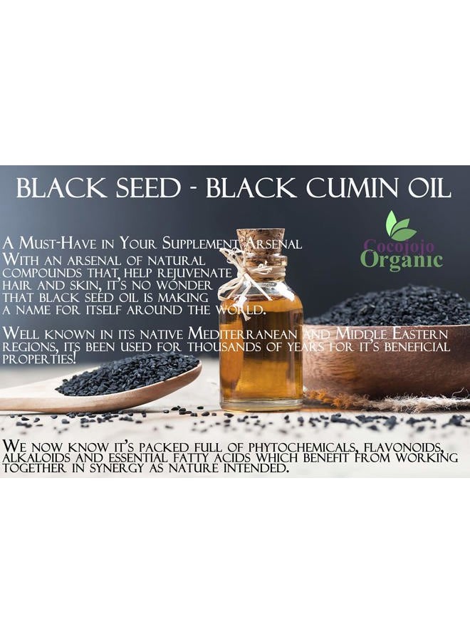 Dr Joe Lab Organic Black Seed Oil - 32 oz - USDA Certified Pure Cold Pressed Virgin Black Cumin Seed Oil Hair Skin Face Body Nails Locs - Packaging May Vary  - Image 3
