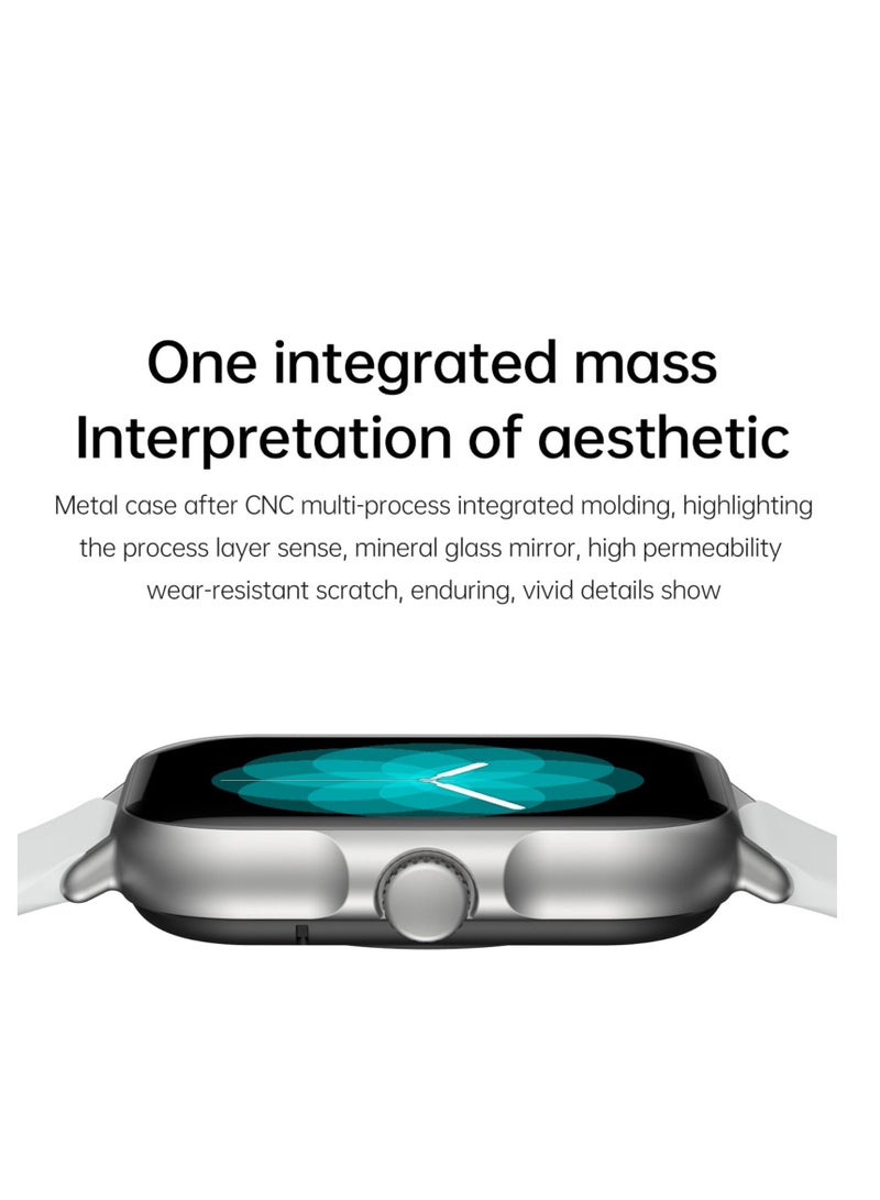 Excefore Smart Watch(Answer/Make Call), 1.83" HD Screen, IP67 Waterproof Fitness Watch Bluetooth Call, 100+ Sport Modes Fitness Tracker Watch, Heart Rate Sleep Monitor Pedometer Smartwatch - Image 3