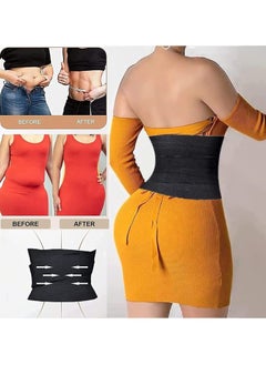 5M Waist Trainer for Women Lower Belly Fat, Slimming Tummy Wrap Belt Adjustable Comfortable Back Braces for Lower Back Pain Relief Abdominal Body Slimming Belt For Flat Tummy Belly Slimming Belt Sweat Band, Non-Slip - pzsku/Z478CAD5BBA691829DEBAZ/45/_/1710999205/e49ae125-8643-4073-8712-986b8329b060