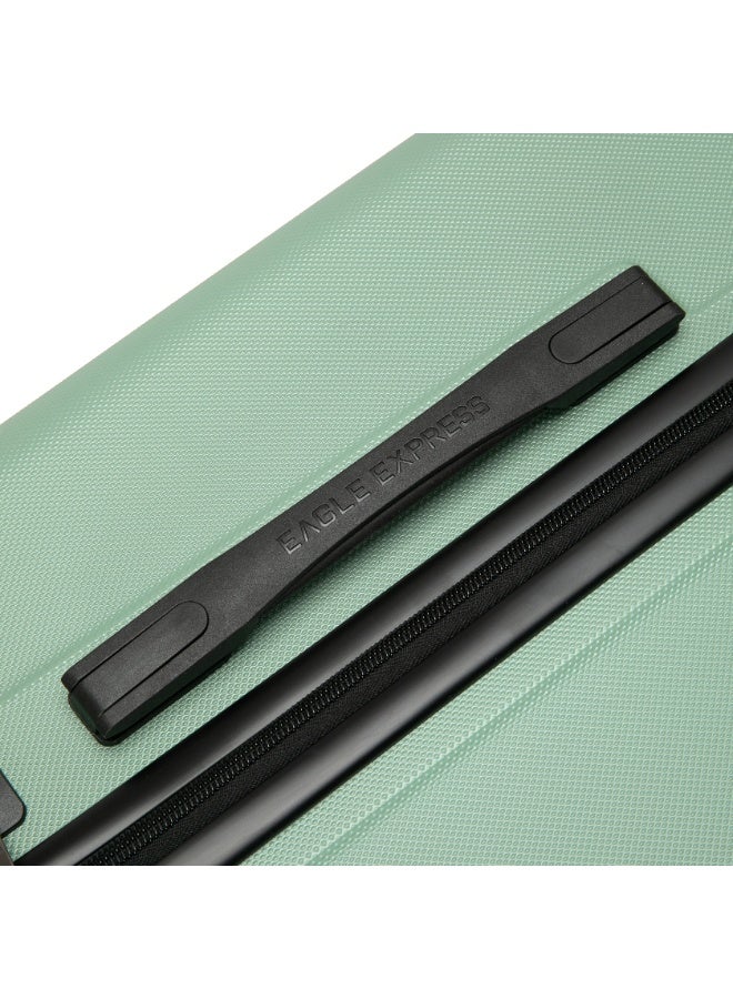 Eagle Express Superior 3-Piece Hard Trolley Luggage Set - Green Tea - Free Protective Cover - 1-Year Warranty - Image 4