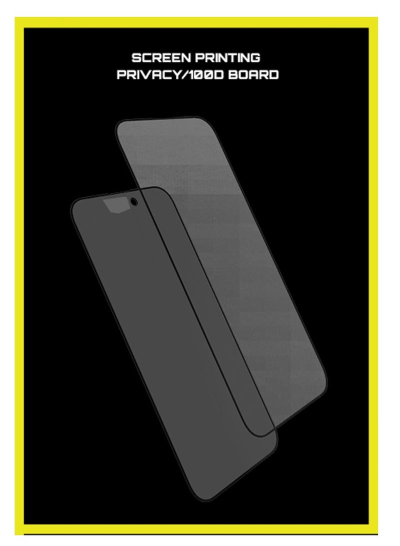 ATB 6-in-1 Privacy Protection Kit for iPhone 16 Pro Quick and easy setup with front-only visible privacy glass Offers advanced on-screen privacy plus all-around protection. Includes: anti-spy tempered glass screen protector,transparent case, camera lens protectors, rear protector, magnetic ring, and dust-mesh speaker stickers. - Image 3