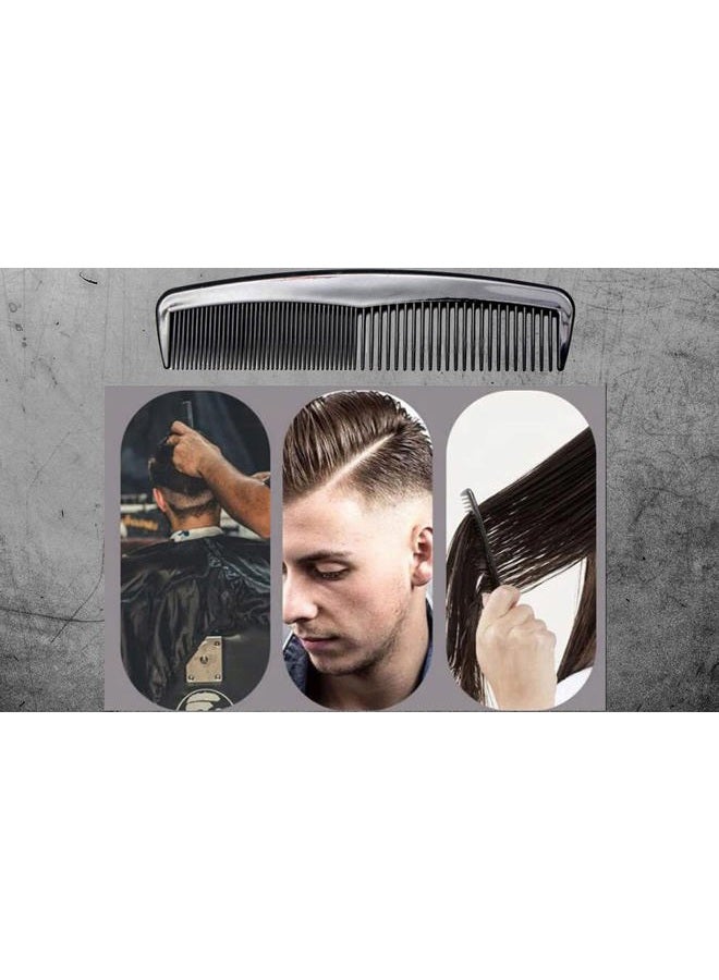 Favorict (12 Pack) Flexible Thin 5" Pocket Hair Comb Beard & Mustache Combs for Men's Hair Beard Mustache and Sideburns (Black) - Image 5
