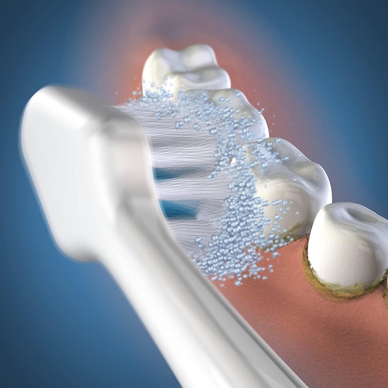 Waterpik Triple Sonic Tooth Brush Heads Replacement, Complete Care, STRB-3WW, 3 Count (Pack of 1), White - Image 4