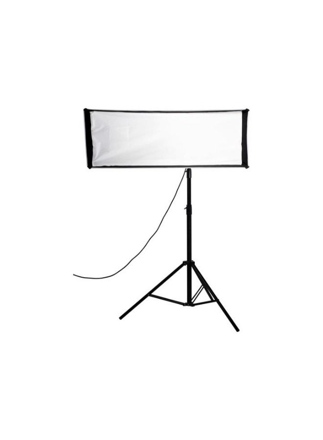 Nanlite Asymmetrical Stripbank Softbox with Bowens Mount (18 x 43")