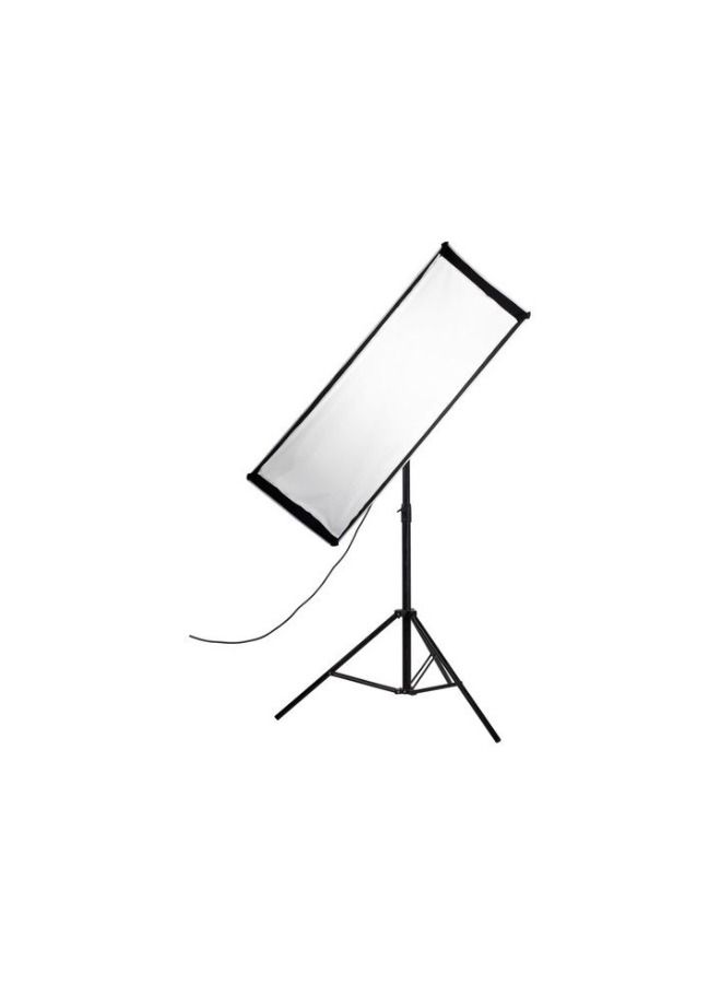Nanlite Asymmetrical Stripbank Softbox with Bowens Mount (18 x 43")