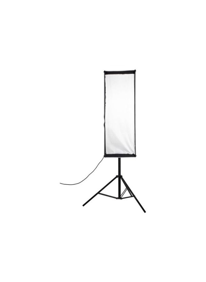 Nanlite Asymmetrical Stripbank Softbox with Bowens Mount (18 x 43")