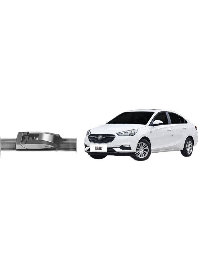 YITU Buick Excelle Frameless Wiper Blade, Excelle Wiper, Excelle Wiper Blade, Original Size Wiper Blade, A-Grade Rubber Strip - Image 3