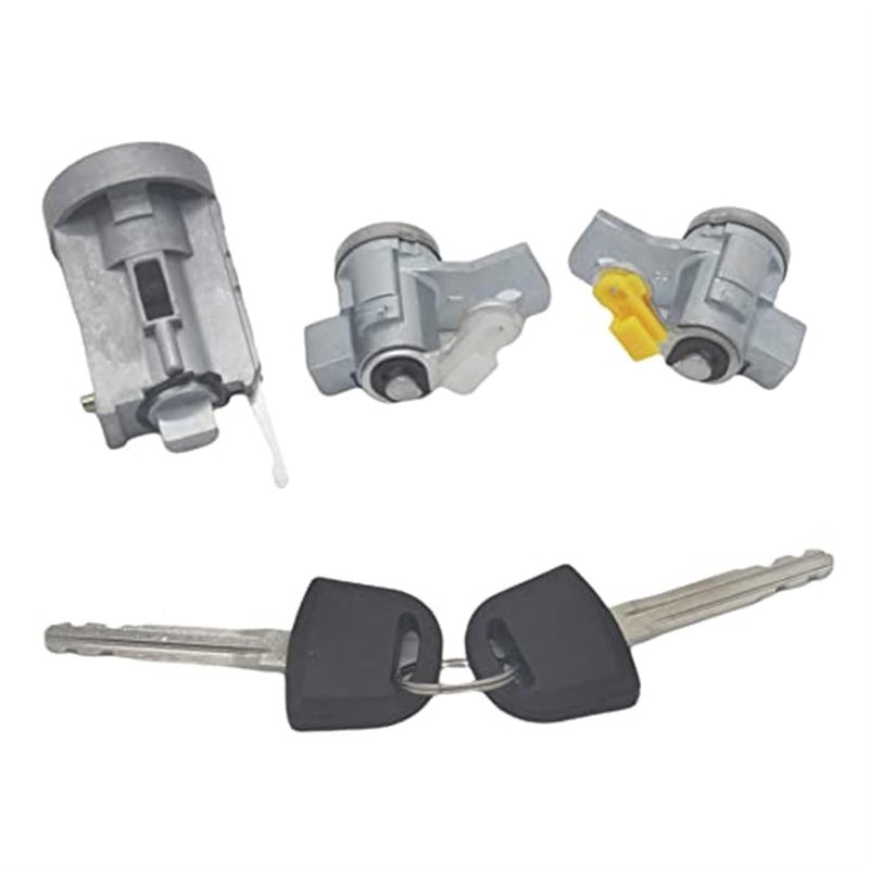 QASULER Ignition Switch and Door Lock Cylinder Key Set - Image 4
