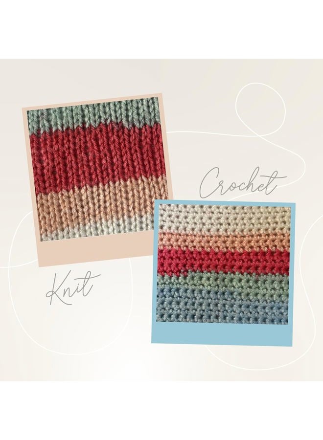 Lion Brand Yarn (1 خيط) خيوط آيس كريم للأطفال، حلوى القطن - Image 3