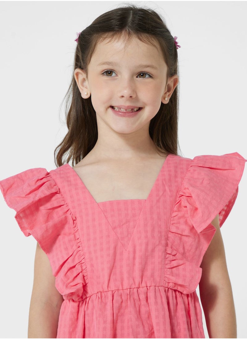 Youth Gingham Ruffle Dress - pzsku/Z478D1E61D5F6793C1E22Z/45/_/1714565847/61dd6f56-374c-4e93-be90-f2a980f20d23