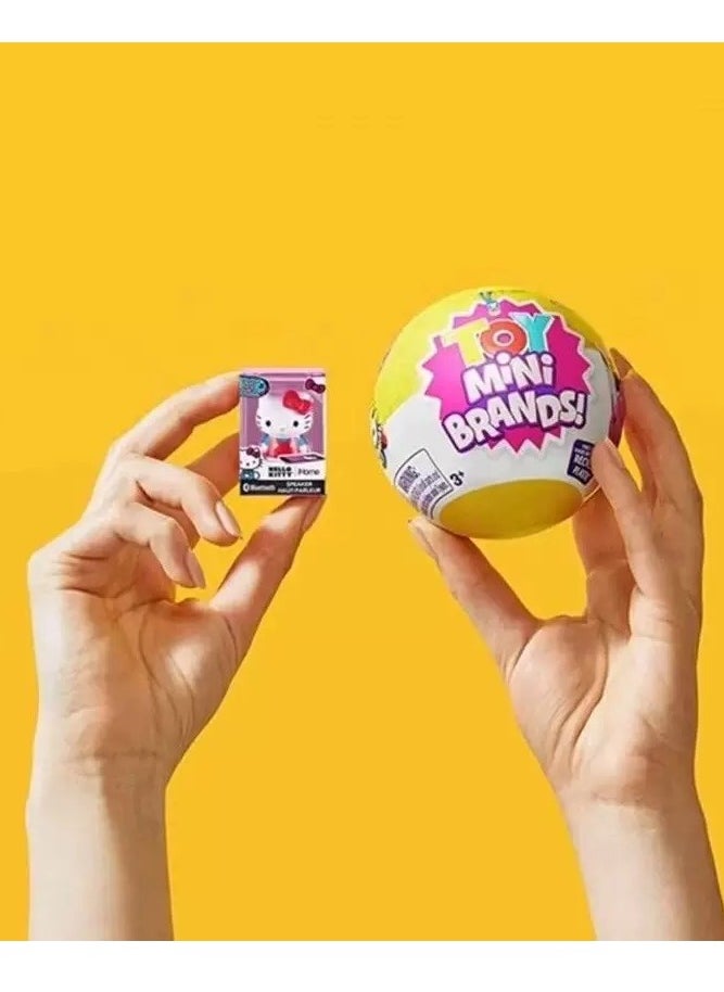 5 Surprise 5 Surprise Toy Mini Brands，1 Collector's kit ，Real miniature toys by Zuru, Five times surprise ball, Mini blind box ball  - Image 5