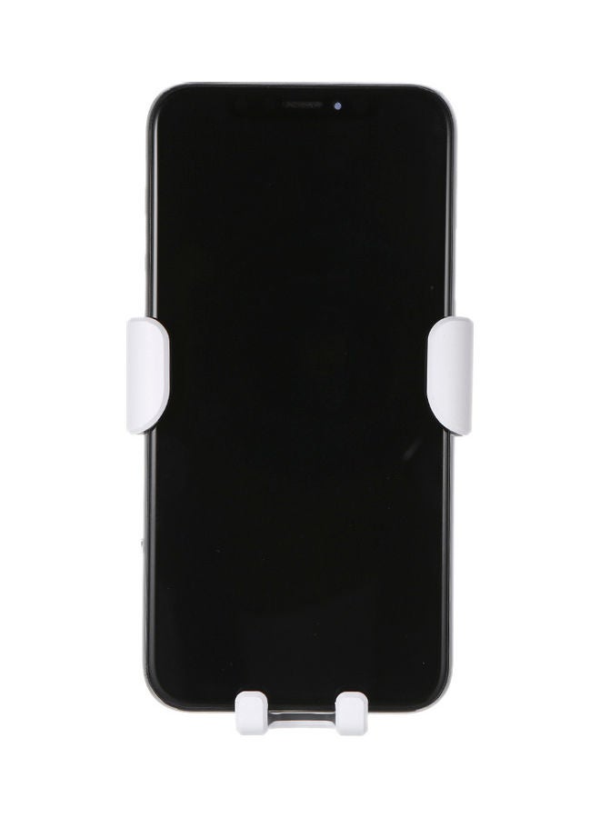 NIBEMINENT 10W QI Wireless Fast Charger Car Mount Holder Stand Phone Charging White  - Image 2