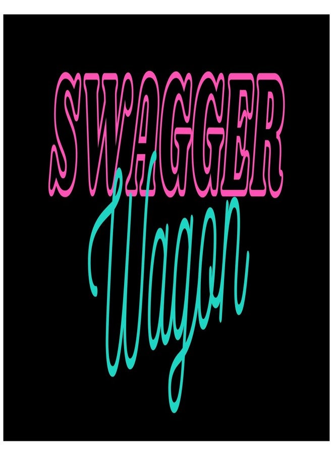 ملصق فينيل مقاوم للماء من Vegamax Swagger Wagon للسيارات والشاحنات وأجهزة الكمبيوتر المحمولة
