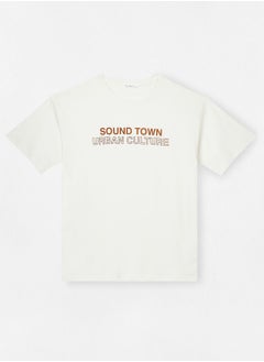Youth Text Print T-Shirt