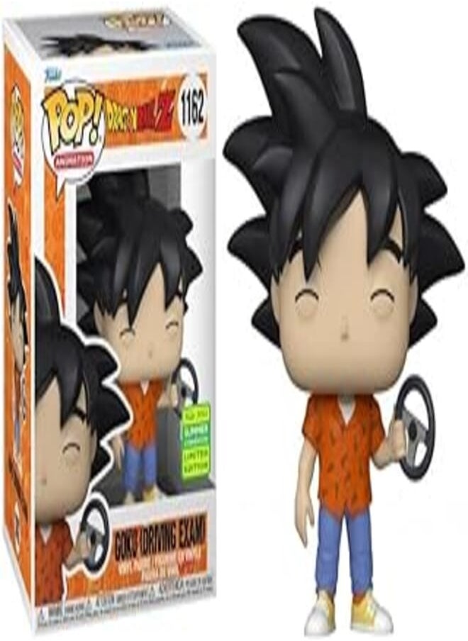 Funko Funko Pop Animation: Dragon Ball Z Goku at Driving Exam SDCC'22, Collectible Action Vinyl Figure 65237, 1162 