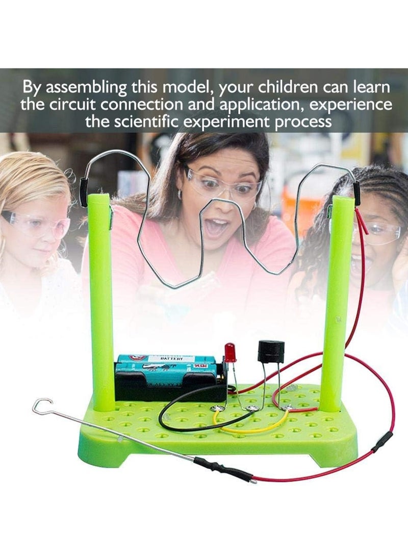Luckam DIY Physical Circuit Toy, Electronics Exploration Kit Children Science Experiment Educational Toy, Science Experiment Educational Kids Toy, STEM Toy for Kids, 1 Pcs - Image 3