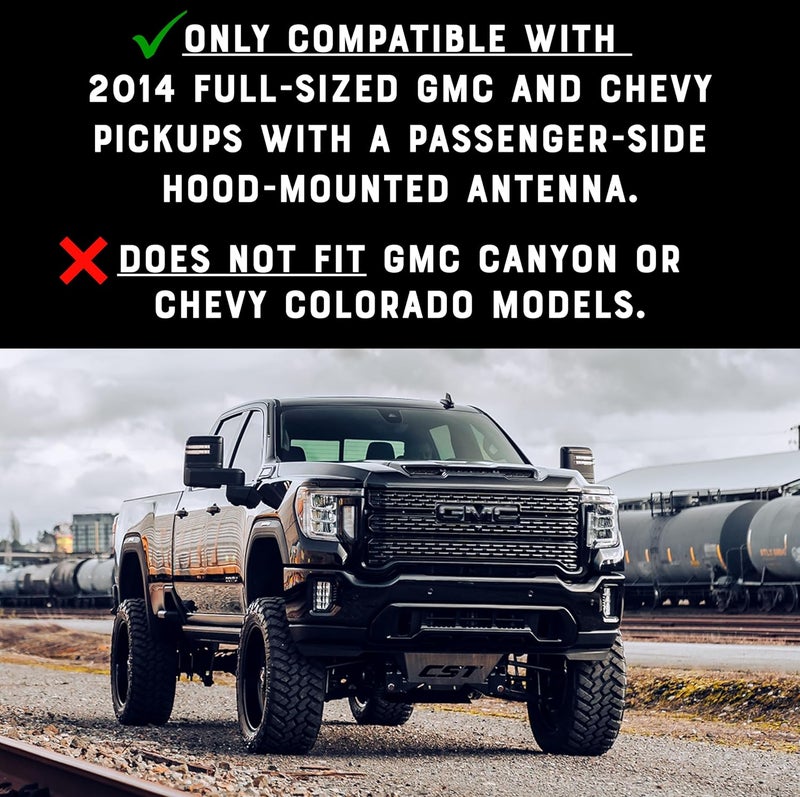 EcoAuto Badass Bullet Antenna® - Personalized Designs & Custom Engraving, Military-Grade Aluminum, Anti-Theft, Anti-Chip, for Dodge Ram & Ford F150 F250 F350 Super Duty, Ford Raptor, Bronco Long lasting universal build - Image 2