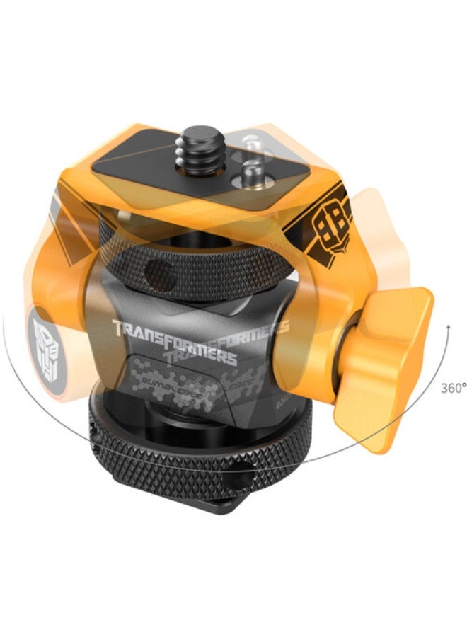 SmallRig Swivel and Tilt Adjustable Monitor Support with Cold Shoe（BumbleBee Edition）5519 - Image 4