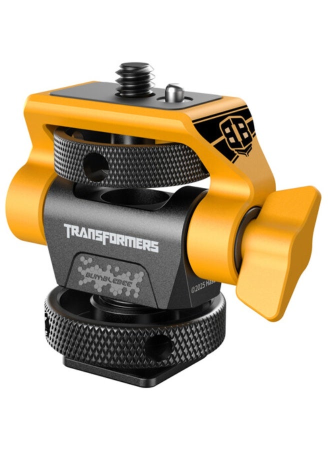 SmallRig Swivel and Tilt Adjustable Monitor Support with Cold Shoe（BumbleBee Edition）5519 - Image 1