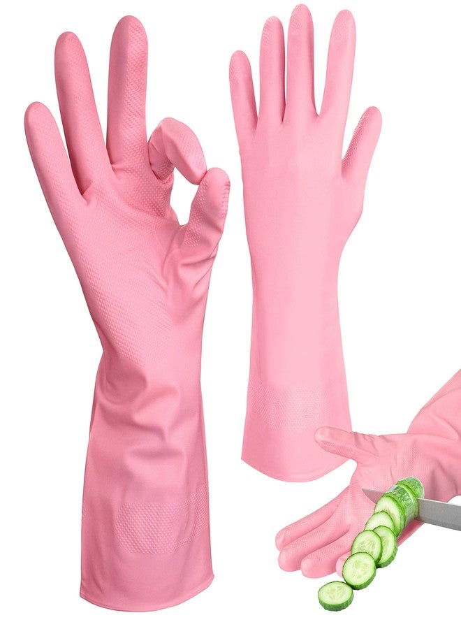 Star Gloves Cut Resistant long-lasting Latex Cleaning Gloves Reusable Kitchen Gloves durable Dishwash - Image 1