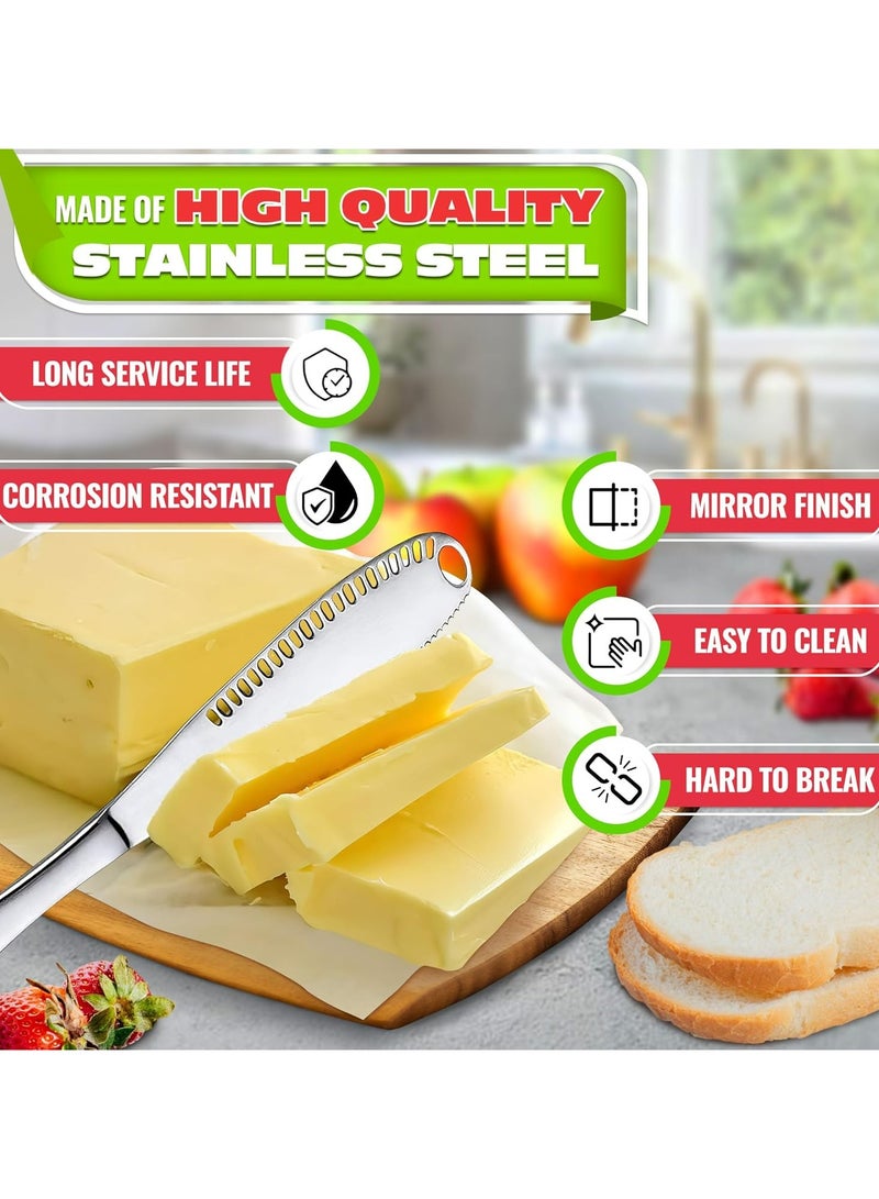 2 PCS Stainless Steel er Spreader Knife - 3 in 1 Multifunctional Utensil  - Image 3