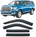 Optimal Co 20212026 TapeOn Rain Guards for Chevrolet Tahoe Chevy for GMC Yukon Side Window Visor Deflectors Extra Thick Vent Shades 2022 2023 2024 2025 - Image 2