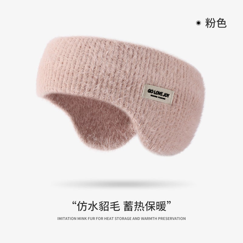 Soundproof Earmuffs for Women Strong Noise Reduction Winter Sleep Aid Pink DEZ43 