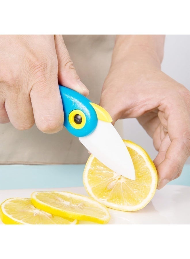 Safe Lock Fruit Knife 2 Pieces – Stainless Steel Compact Folding Knife for Home & Travel - Image 5