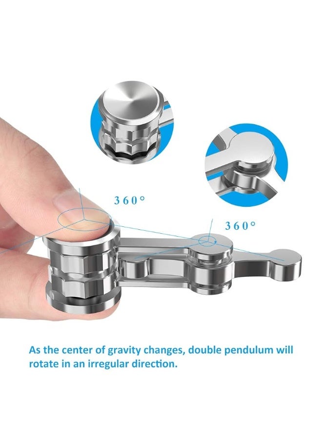 Duomishu Updated Version Fidget Spinner Metal Sensory Fidget Hand Toys Focus Finger Spinning Toys for Kid and Adult Relieving Stress Boredom Party Favors Return Gifts Goodie Bag Stuffers Classroom Prizes - Image 1
