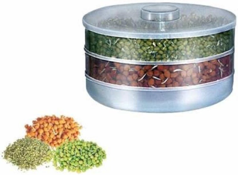 RIOMAX Sprout Maker | Hygienic 3 Bowl Sprout Maker for Home Fresh Sprouts - Image 5