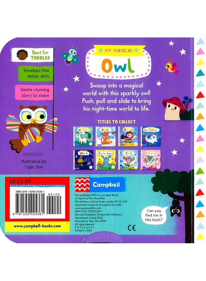 Campbell: Magical Owl (Push Pull Slide)  - Image 2