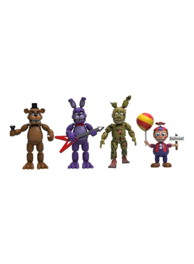 NIBEMINENT 4-Piece Five Nights At Freddy Figure Set 2inch - Image 1