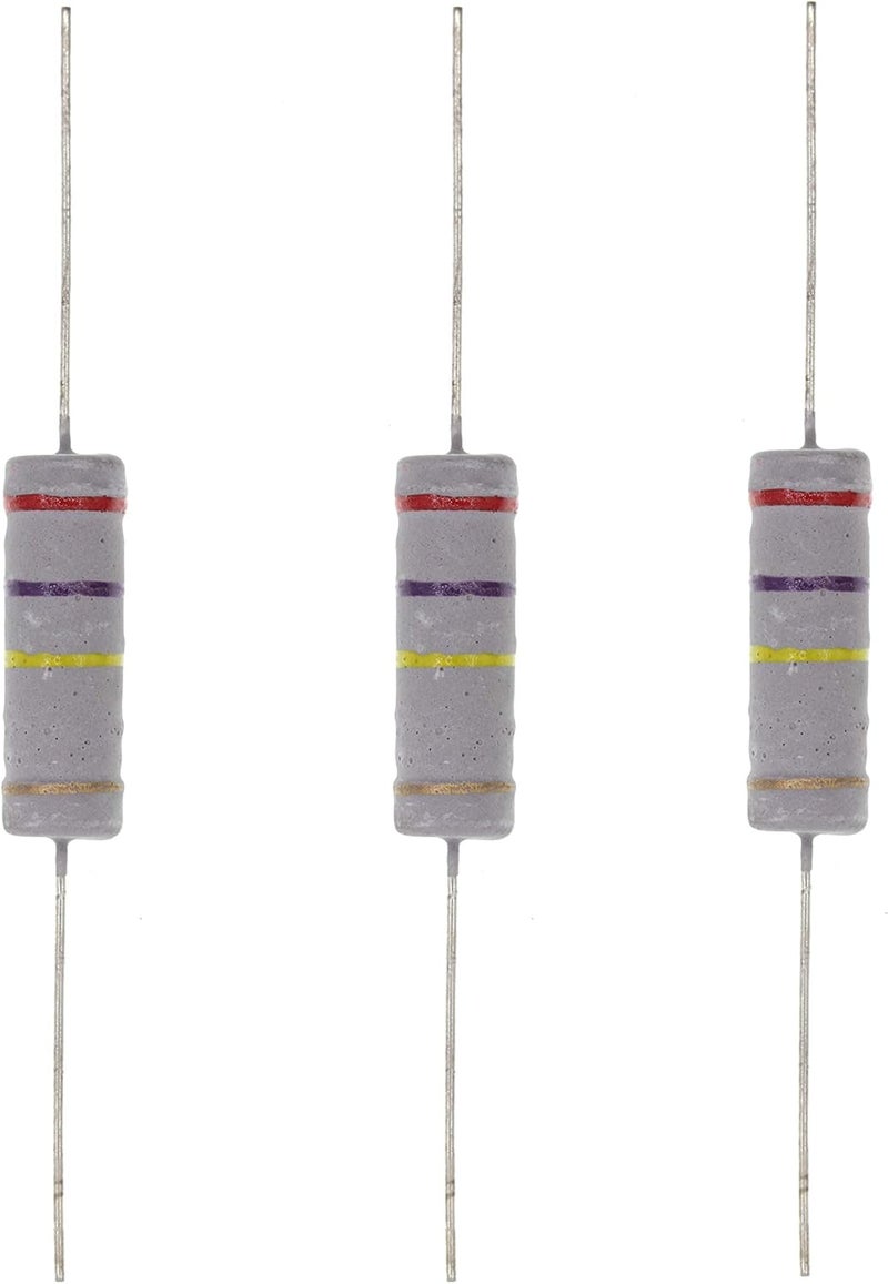 10PCS 5W 5 Watts 270K 270K Ohm 5% Metal Oxide Film Resistor
