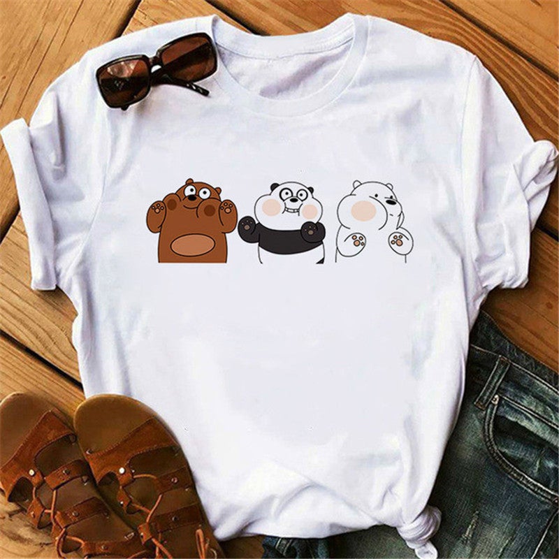 [Pictures can be ordered *] [cross-border] women's short-sleeved T-shirt - Image 5