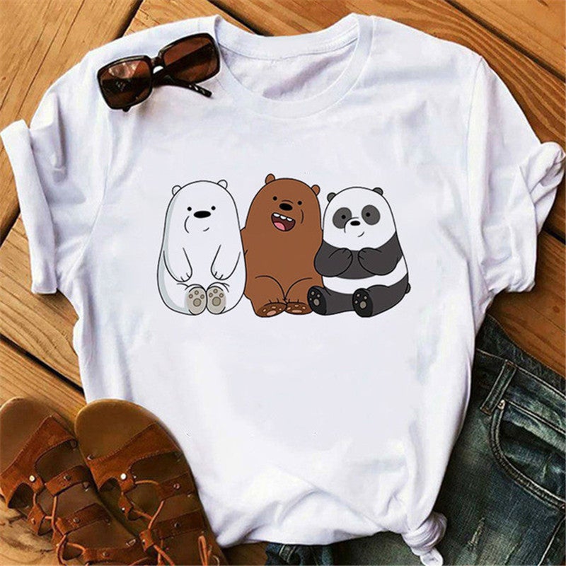 [Pictures can be ordered *] [cross-border] women's short-sleeved T-shirt - Image 2