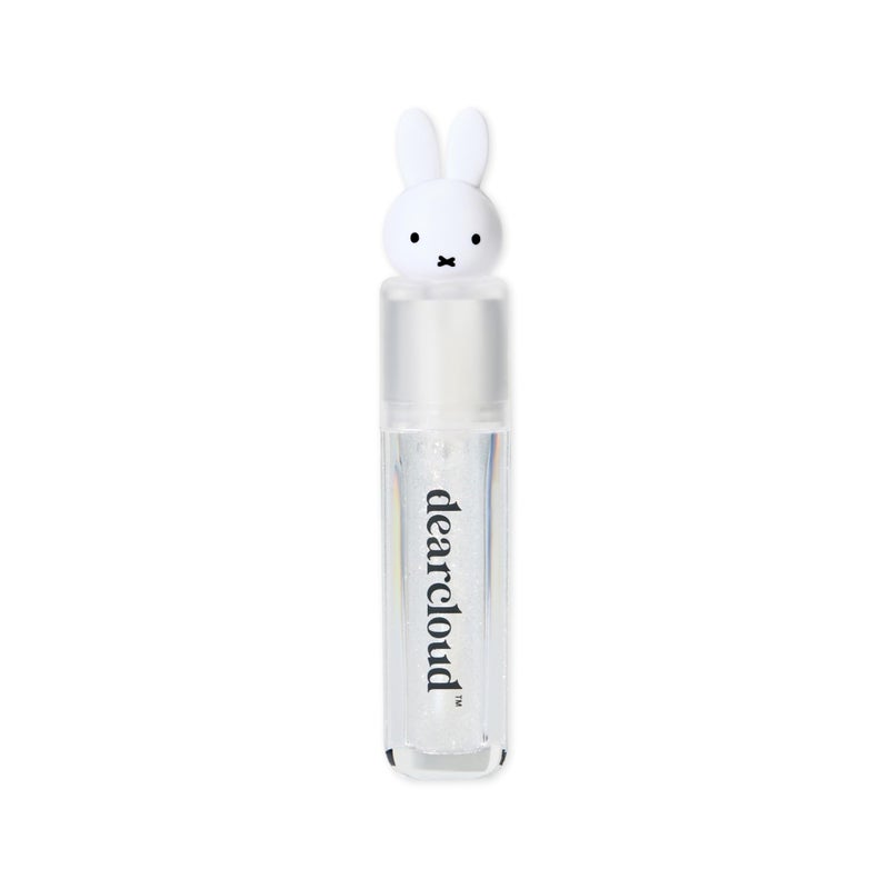 dearcloud Miffy Lip Serum Jelly - Clear Shimmer Lip Gloss for Hydration & Shine (Clear Skies) - Image 1