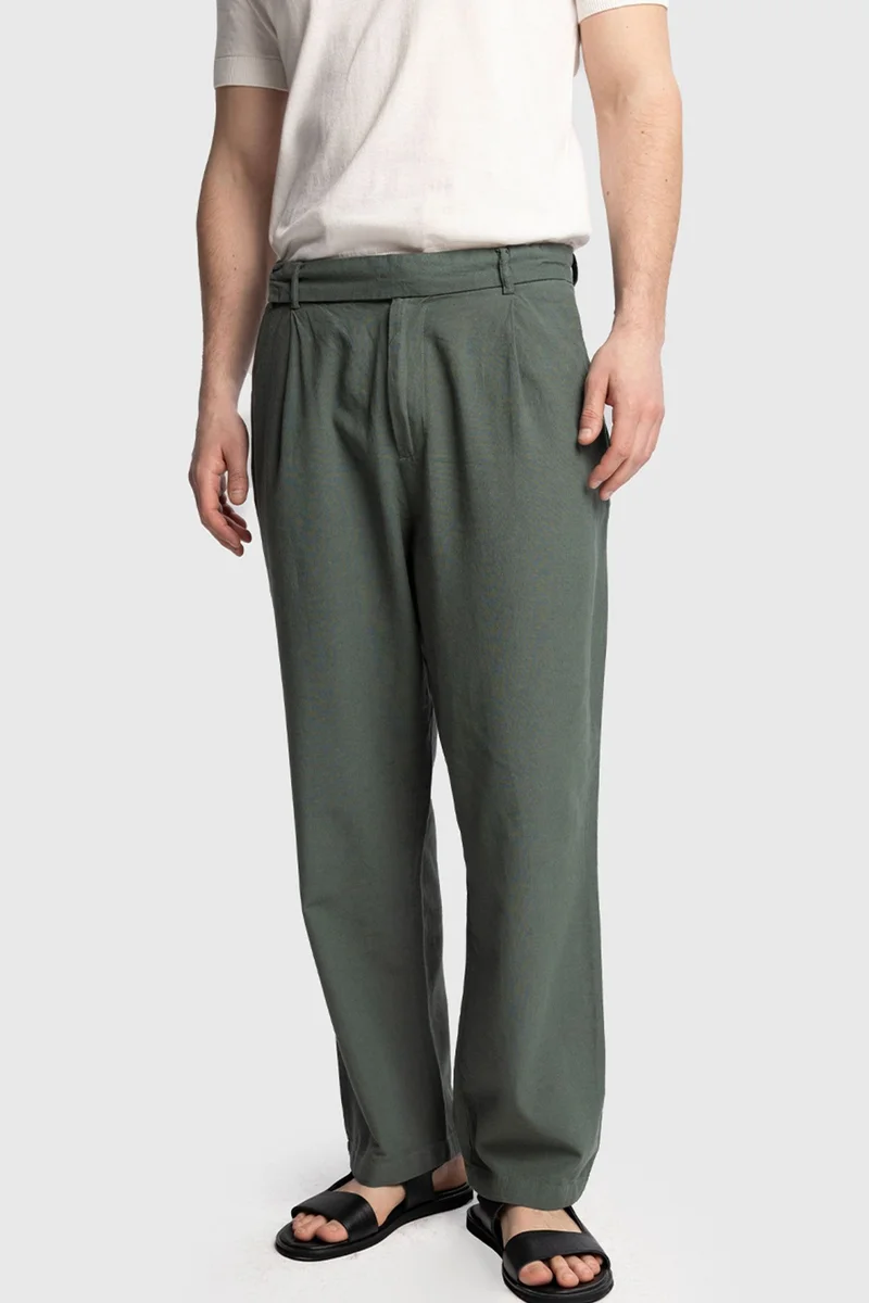 Giesto Forest Green GIESTO Men's Suit Pants for Men | Best Price UAE