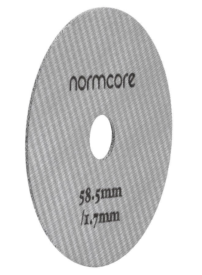 Normcore 58.5mm Puck Screen with Round Hole in the Middle - Lower Shower Screen - Metal Coffee Reusable Filter Suitable for La Marzocco/Gaggia - 1.7mm Thickness - 316 Stainless Steel