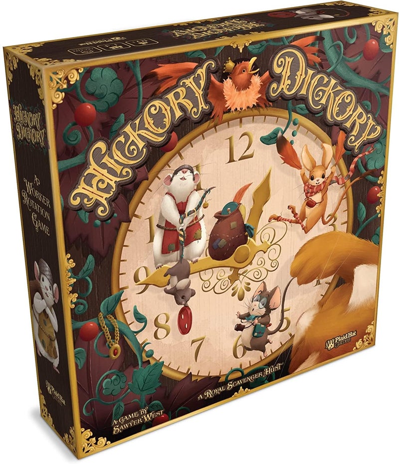Plaid Hat Games Hickory Dickory Board Game  The Royal Scavenger Hunt A Worker Rotation Scavenger Game 14 Players 60120 Minute Playtime - Image 2