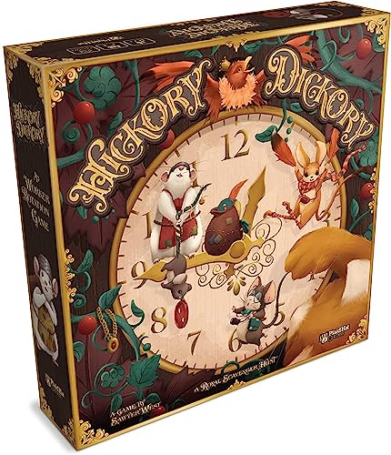 Plaid Hat Games Hickory Dickory Board Game  The Royal Scavenger Hunt A Worker Rotation Scavenger Game 14 Players 60120 Minute Playtime - Image 1
