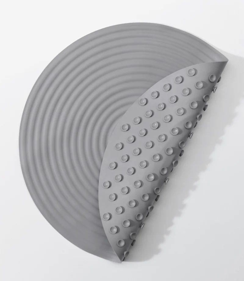 أيكيا Doppa Bathroom Anti-Slip Dark Grey, 46 cm Diameter