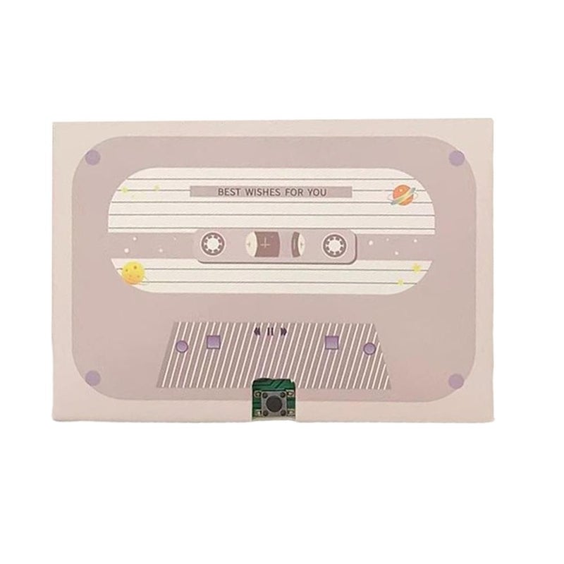 Recorded greeting cards, birthday and Qixi Festival gifts, recorded phonograph cards, confession tapes, retro cassette tapes. - Image 1