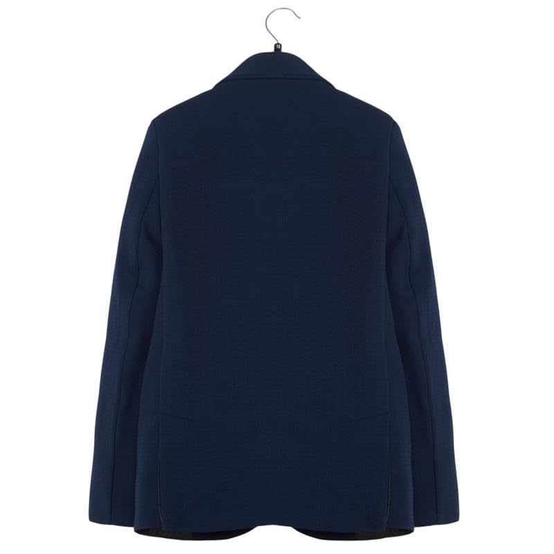 CHARCHIT Boys Regular Fit Plain Blazer and T-Shirt Set in Navy - Image 2